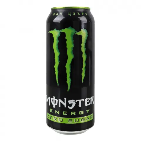 Напій б/алк. Monster Energy 0,5 л з/б Green б/цукру