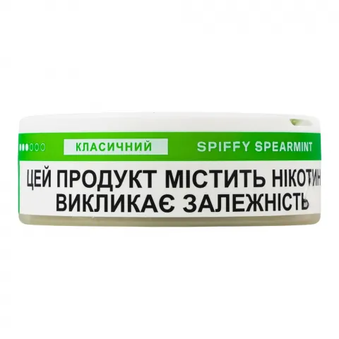 Нікотинові подушечки Velo Spiffy Spearmint Класичний