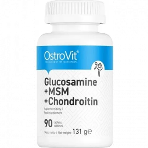 Хондропротектор OstroVit 90 таб. Glucosamine and MSM and Chondroitin