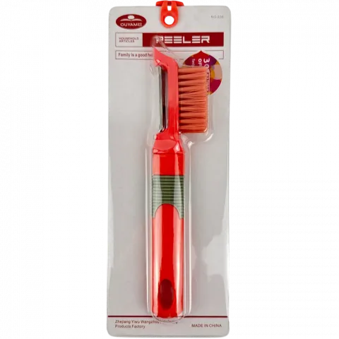 Овочечистка з пензликом 20х4см арт. 840-34308 И840