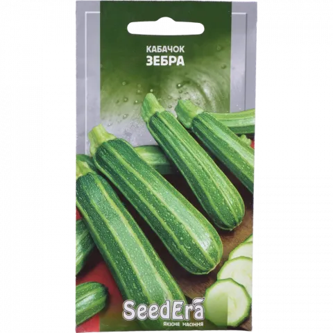 Насіння Seedera Кабачок Зебра (цукіні) 3 г