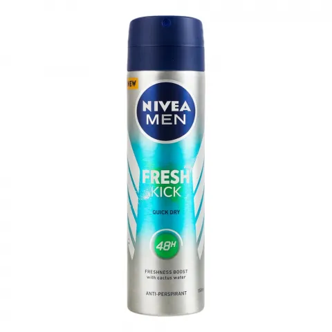 Дезодор Nivea 150 мл спрей д/чол. Fresh kick