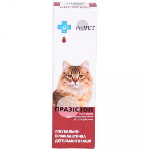 Краплі Природа ProVET Празистоп д/котів і собак антигельмінтні 5 мл PR020028