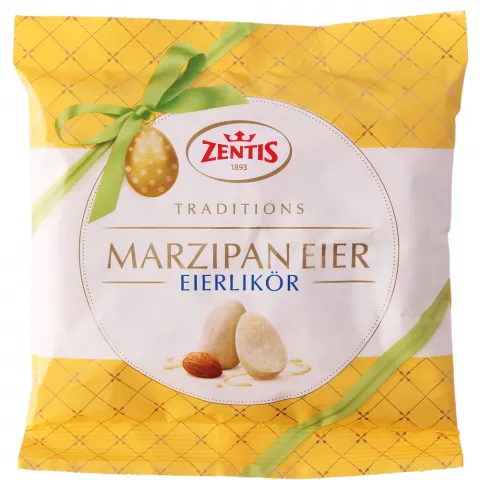 Яйця марципанові Zentis 125 г з лікером (Німеччина) И870