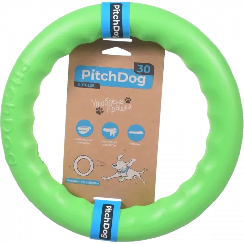 Кільце д/апортировки PitchDog 30 см салатовий