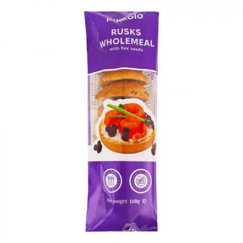 Грінки Pikolo 110 г Цільнозернові з льоном