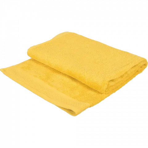 Рушник Miko Miss Lusy 70х140 см 450 г/м2 жовтий арт. 8R0299 И754