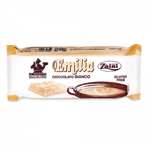 Шоколад ZAINI Емілія 200г білий И077 (Італія)