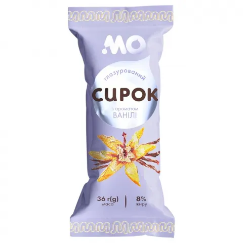 Сирок в шок. глазурі Молочний острів 5х36 г Ваніль