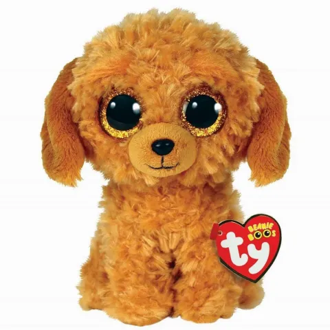 Іграшка М`яка TY Beanie Boos 36377 Золотий пес Noodles 15 см