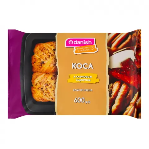 Коса Danish 600 г з кленовим сиропом
