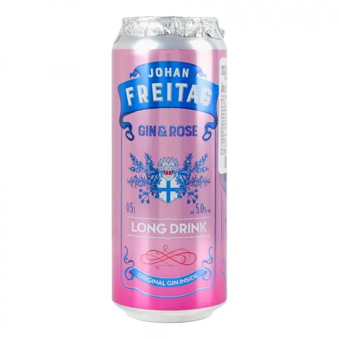 Напій алк. Johan Freitag 0,5 л з/б Gin and Roze