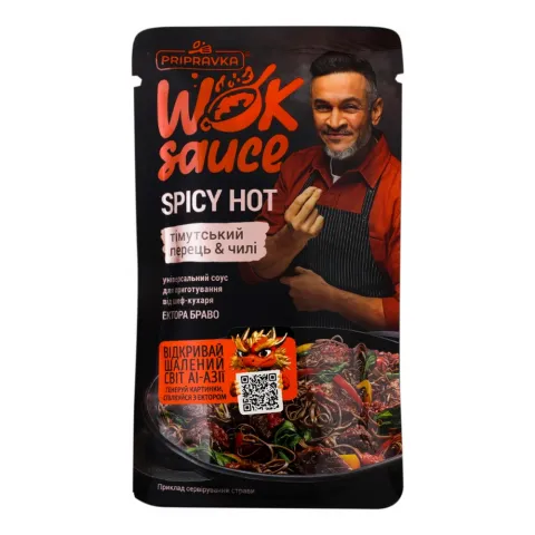 Соус Pripravka 140 г WOK sauces Spicy hot