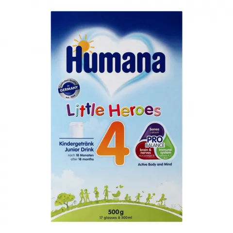 ЗГМ Humana 4 500 г Маленькі герої від 18 міс.