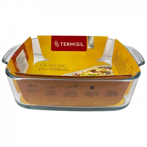 Деко TERMISIL PBSK240A/250A скл. 2,4/2,5 л прямокутне ж/с И955 (Польща)