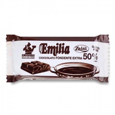 Шоколад ZAINI Емілія 200г темний И861 (Італія)