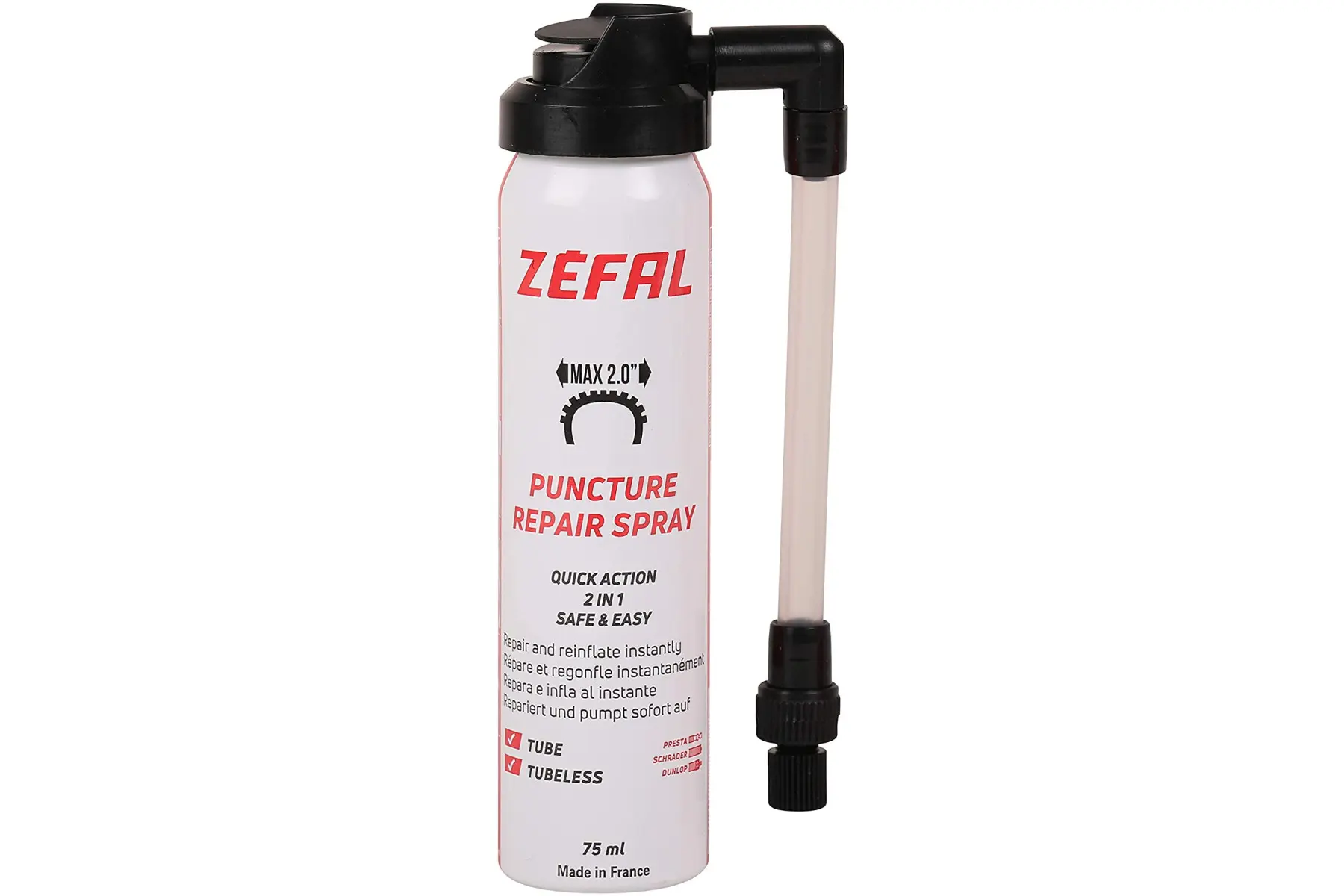 Аерозоль для вулканізації камер Zefal Repair Spray; 75мл